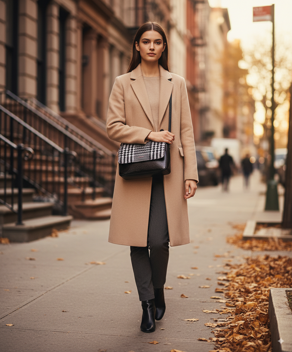 Calvin Klein Ashley Shoulder Bag – Compact Elegance, Everyday Ease