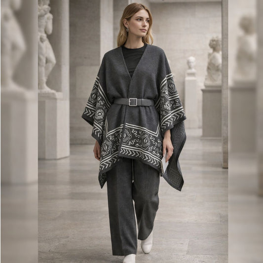 RIDGE: Vertex Architectural Poncho Quiet strength. Infinite combinations.