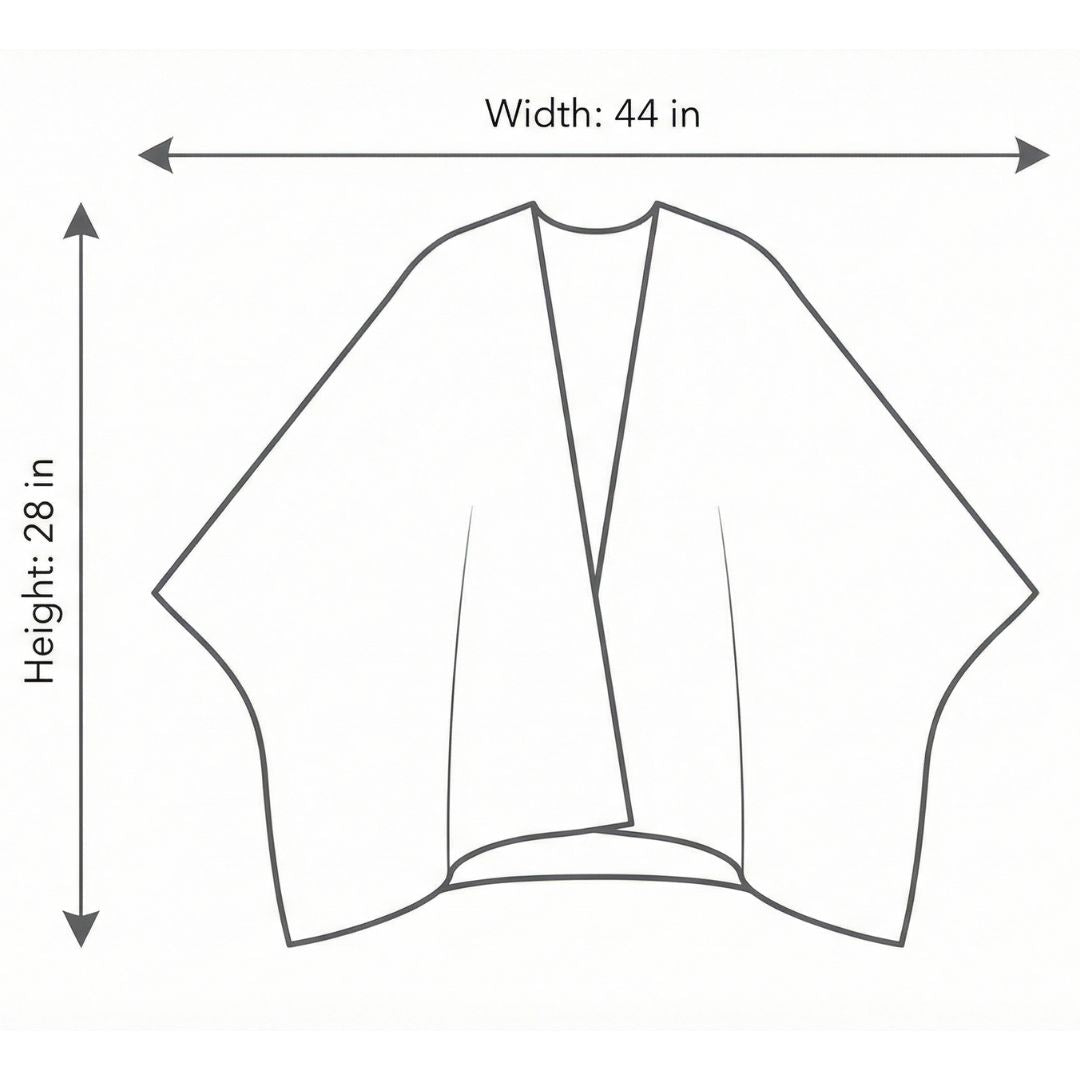 Duna: Architectural High Neck Knit Cape