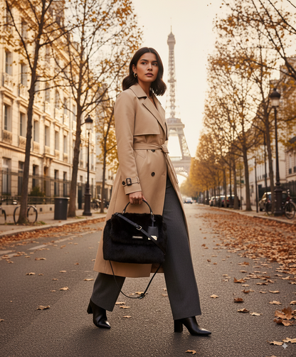 Calvin Klein Leilani Satchel – Chic Compact Style with Everyday Functionality