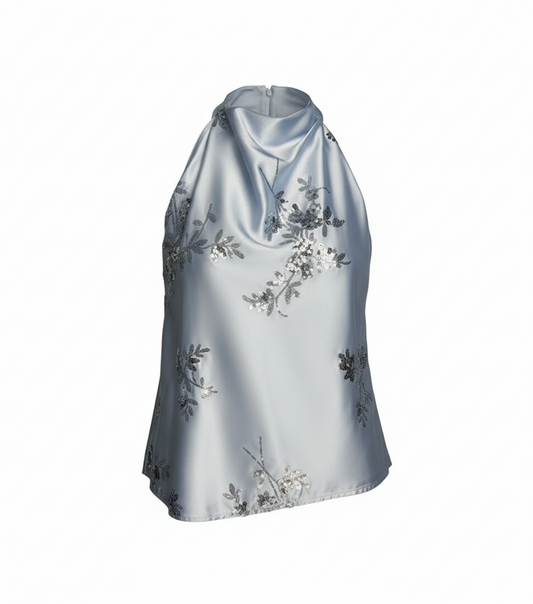 DKNY Sequin Top – Sparkle with Confidence