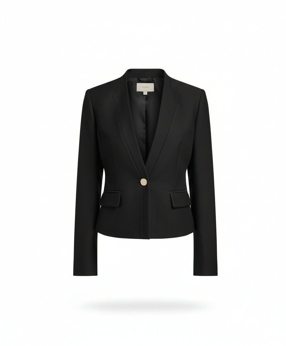 BCBG Women’s Open Front Jacket – Sleek Elegance with Everyday Versatility