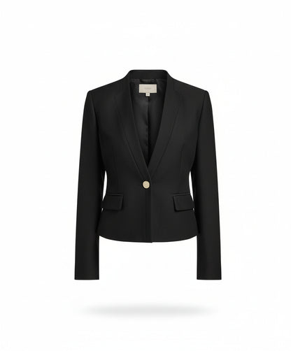 BCBG Women’s Open Front Jacket – Sleek Elegance with Everyday Versatility