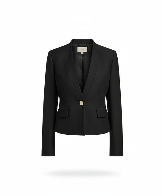 BCBG Women’s Open Front Jacket – Sleek Elegance with Everyday Versatility