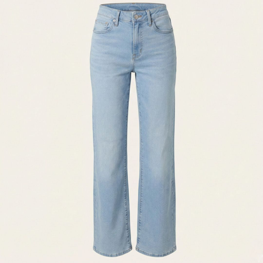 BCBG Women’s Wide-Leg Mid-Rise Jeans – Modern Denim With Bold, Flattering Silhouette