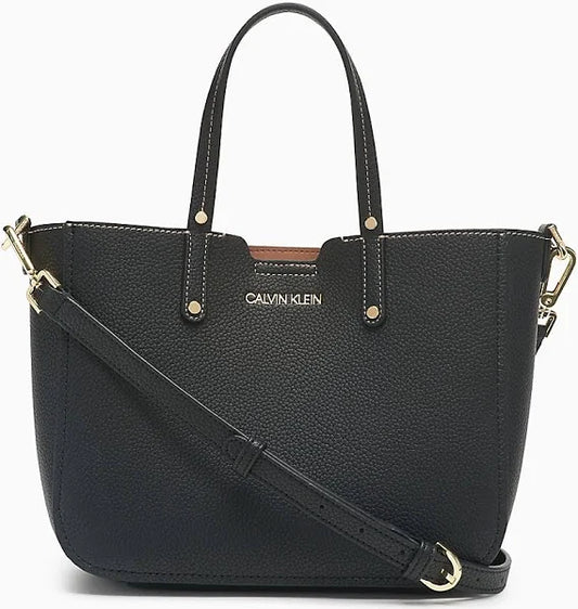 Calvin Klein Dilan Pebbled Crossbody Tote – Versatile Elegance for Every Day