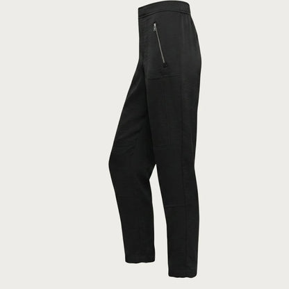 DKNY Women's Elastic Waist-Back Zippered Trousers - Tailored Soft Polyester Pants