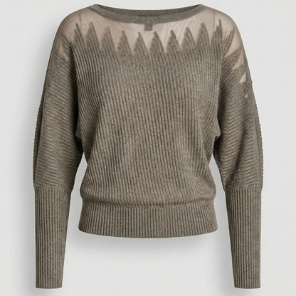 DKNY Ribbed Boatneck Top – Timeless Elegance with a Modern Fit