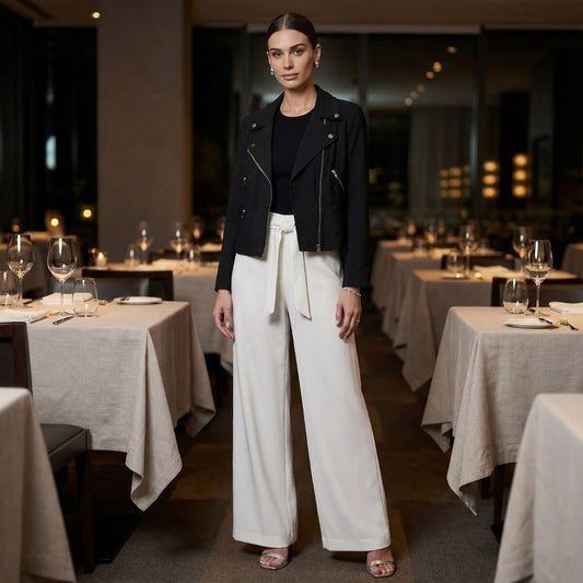 DKNY Zipper Detailed Crinkle Jacket for Women – Modern Texture, Effortless Edge