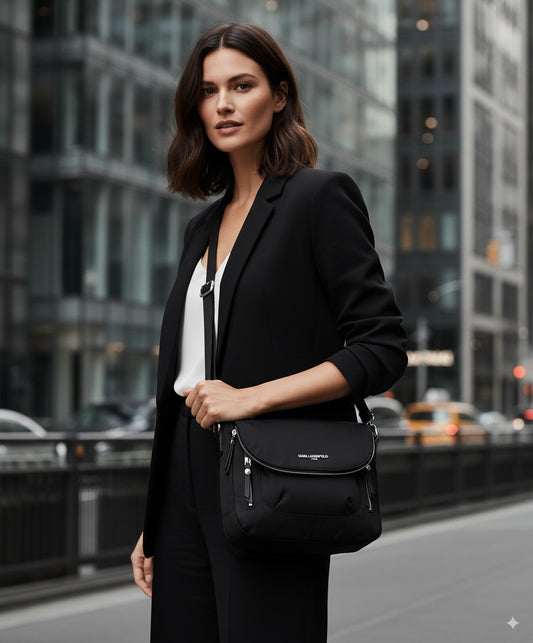 Karl Lagerfeld Paris Cara Crossbody Bag – Lightweight, Stylish & Practical