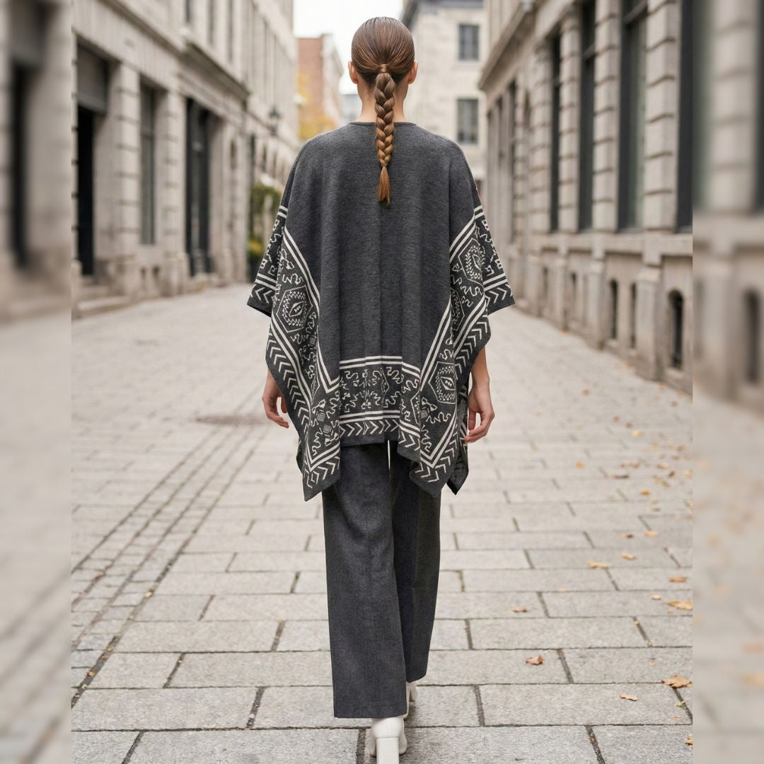 RIDGE: Vertex Architectural Poncho Quiet strength. Infinite combinations.