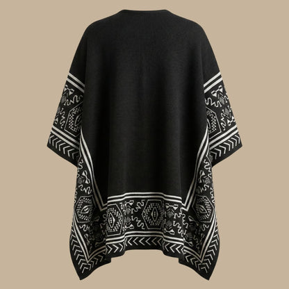 Zama: Architectural Knit Ruana