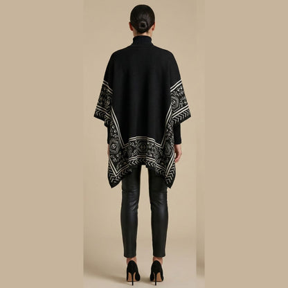 Zama: Architectural Knit Ruana